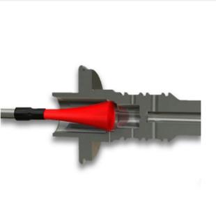 A磨331 1EBEC锐必克内孔研刷抛光去维毛刺蓝色CH 1M陶瓷 A33 XCH