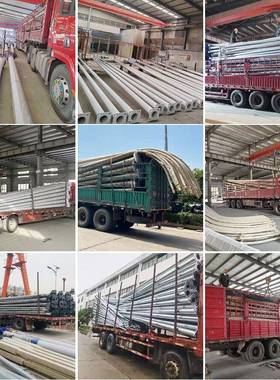 新农村户外阳能路灯杆家6米道路太照明场高广71615杆灯光伏路灯厂