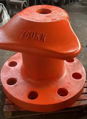 铸系船桩柱码200722铁KN圆底系揽头港口防撞块系船墩柱观光码头系