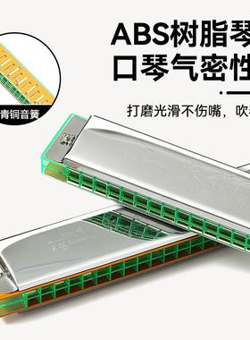 ZYG天鹅乐口初学者琴学生24孔入门音儿童复成人专业重音C调口风琴