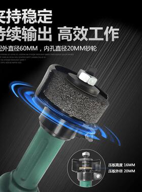 巨气动砂轮机S60A-580/780柏直向气直磨定机风磨机砂轮抛光可气动