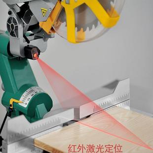 12寸拉推锯木锯工铝合金切割机界铝机铝机杆拉锯多功能电动GET斜