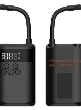 线智能数显无充气28912泵持便携式车载充气泵迷你手电打气机超动