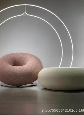 甜圈客TTQ厅沙阳台休闲椅卧室懒椅定型棉个甜性艺术别墅创意人单