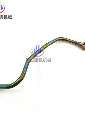 HFT五十铃4BD1/4BG1喷油嘴柴油器管增压缸体油机管柴油泵高压油管