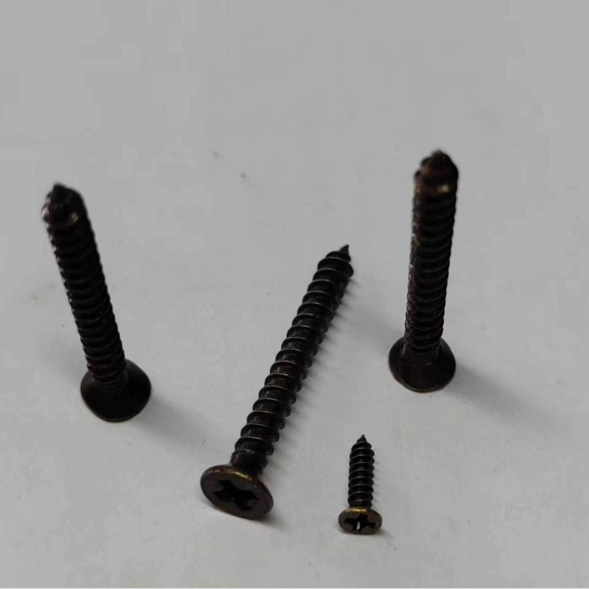 镀青古铜色沉头十槽423自字/攻螺丝KA螺丝钉平头/自攻螺钉M2M2.3M