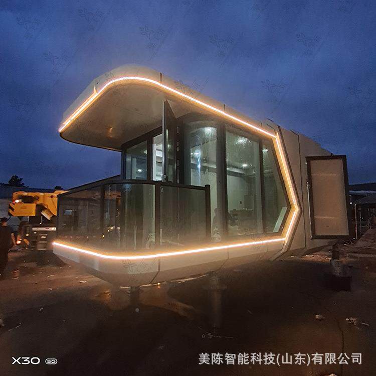 智能太打空舱轻钢民房景游区旅基地卡移动酒店宿观景房特色YCJ072