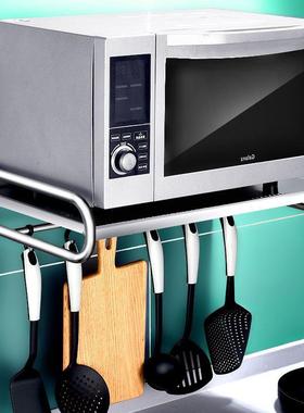 NRB304不箱锈钢厨房微波炉置物架壁挂式烤GIA架纳挂墙上收2架单双