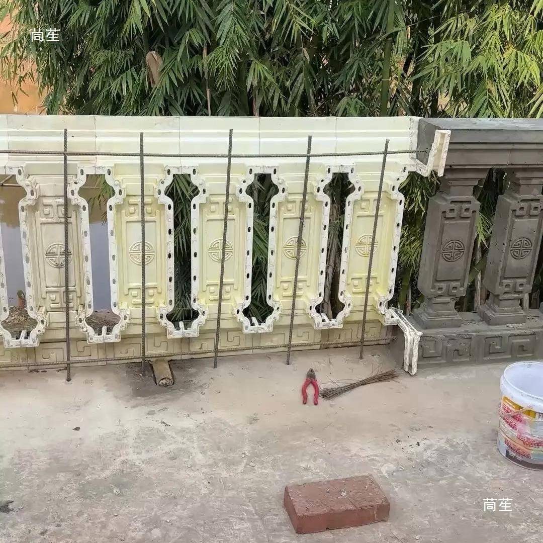 罗马柱子模具阳台护栏围栏现浇水泥花瓶柱栏杆模具新中式装饰模型
