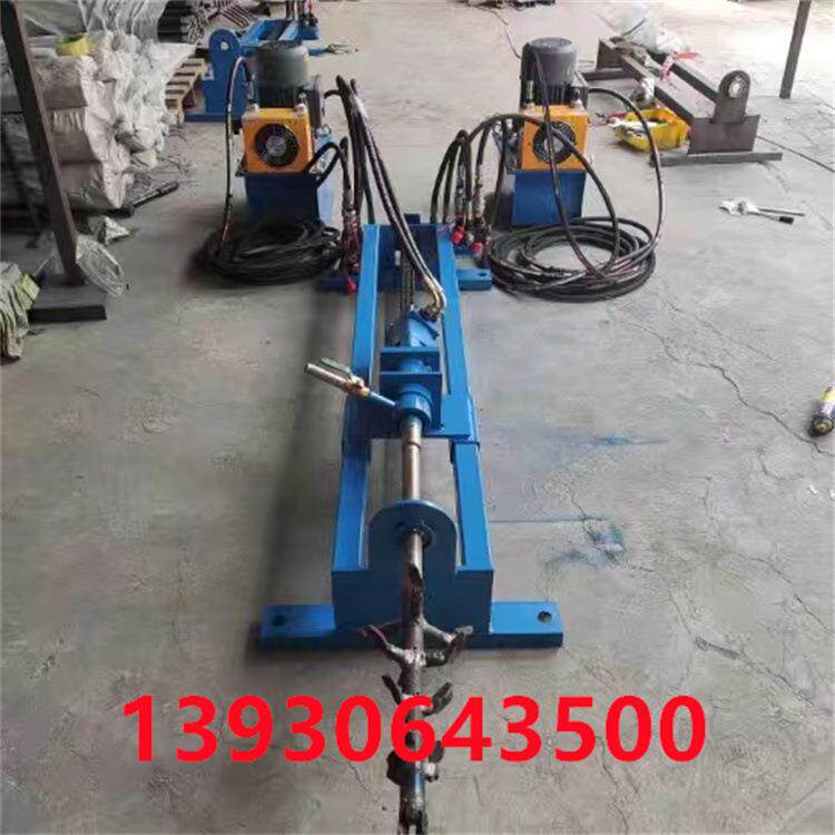 管道过路钻孔机小型地下水平打眼机电缆管过路水钻液压顶管机