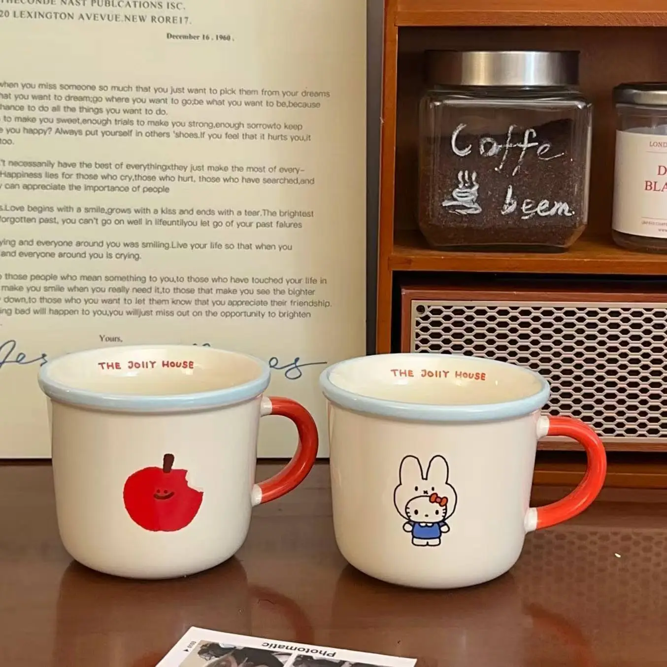 可爱马克杯女生家用高颜值陶瓷