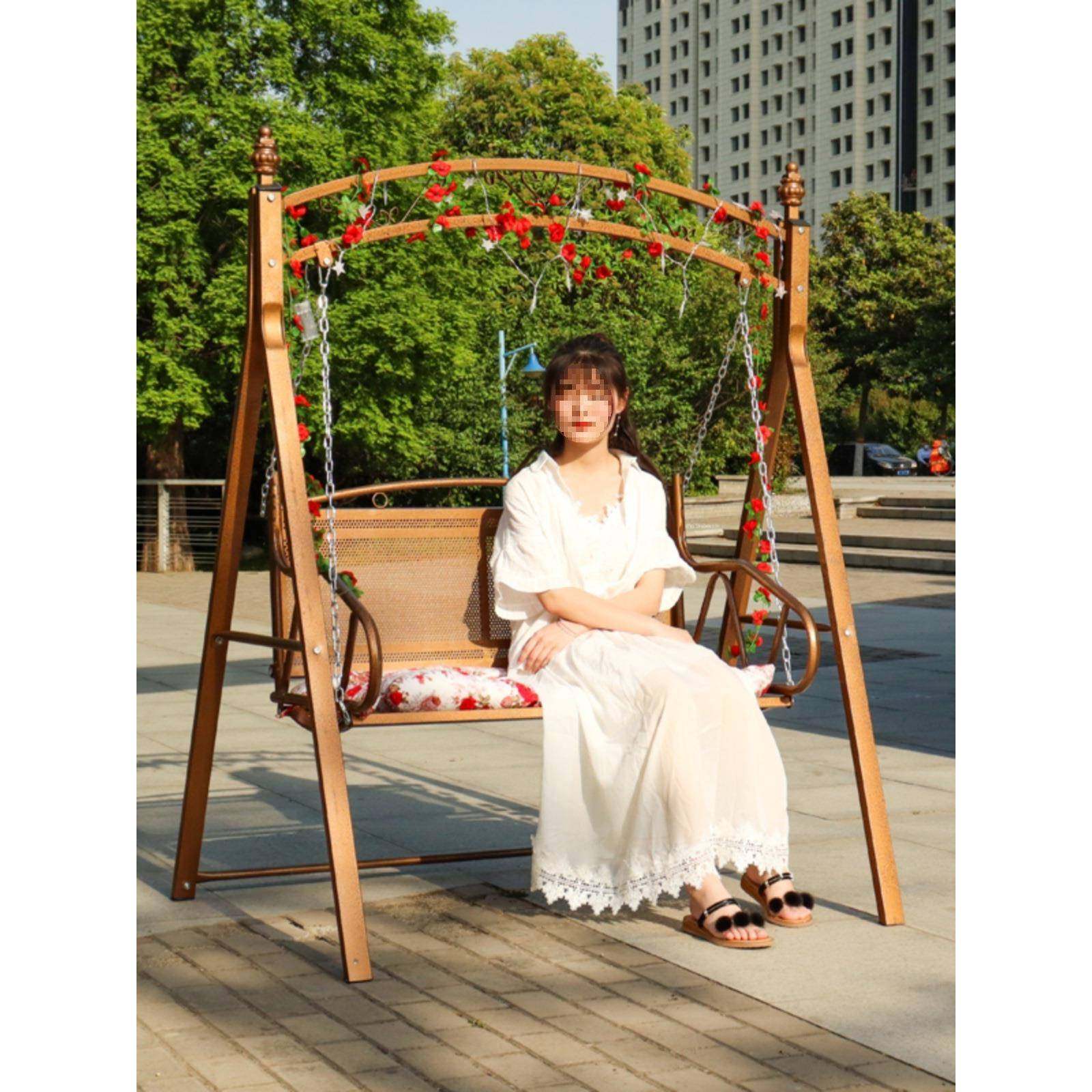 户秋千双人吊椅室加内儿XJS童篮摇椅外庭院成人摇椅豪华铁艺厚吊,鲜花速递/花卉仿真/绿植园艺,其它园艺用品,淘宝优惠券,粉丝福利购,淘宝优惠卷