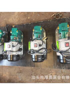 厚m勇0WCB5自吸式电动手提便携式齿轮泵220桶V50L/iPZEn汽柴油油