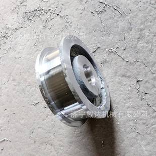 h型双边轨道轮槽钢工承字重钢轨输滑轮锻造矿车轮h淬火运大矿车轮