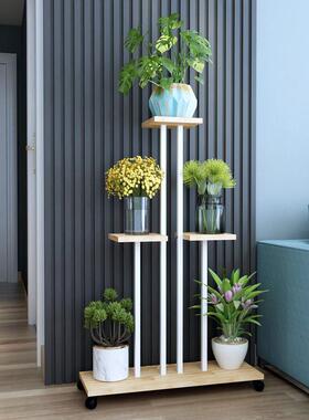 地花架客厅2025款架子客厅落式层架花盆托花架新植物多肉95507展