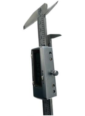 青海量西北牌电子数显游标卡尺0-150200-度3青09050mm带深度精-0.