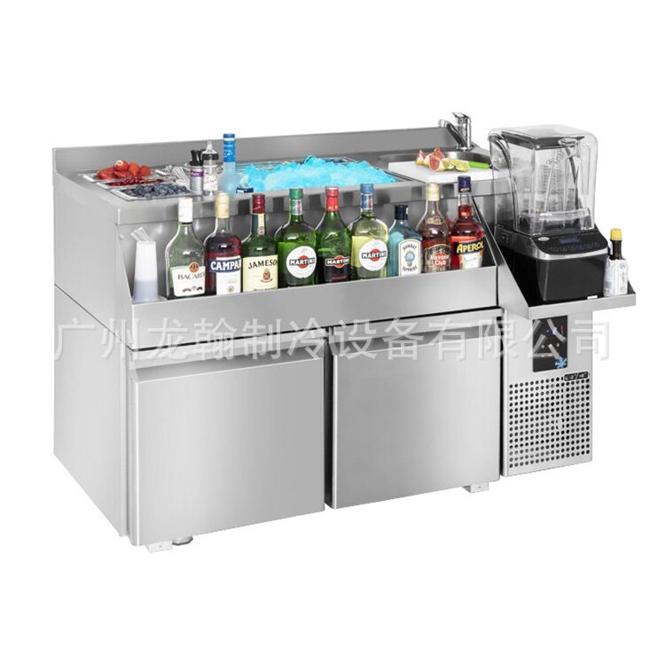 厨具水吧工作台商用冷藏设备酒吧KTV酒槽工作台鸡尾酒工作台