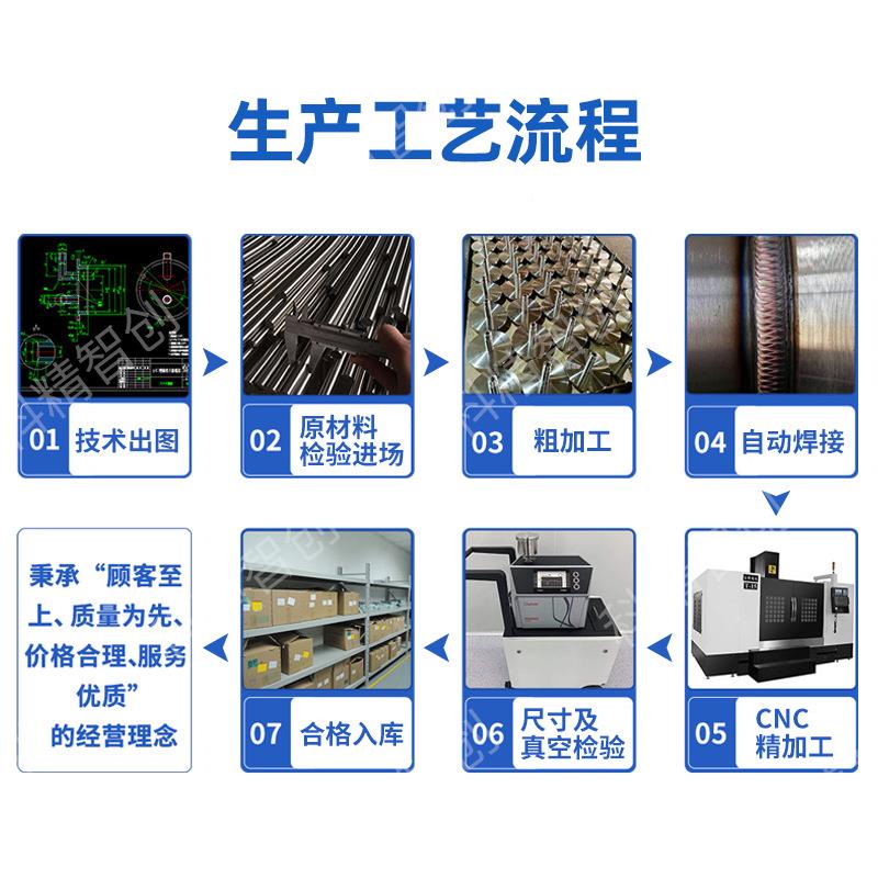 科智实验室管式炉快接法兰304工不锈钢法兰创管式炉-做精精细质量