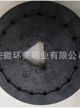 1AQS9寸20洗地三角形毛刷洗刷地机配件洗地刷蒙机德尔地机盘MB5洗