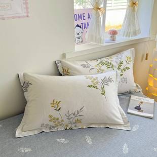 全棉斜纹四套纯棉.床单被套件宿舍三件套床床笠款1WVC5米1.8m上用