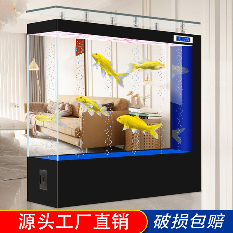 2026新款方形吧台缸金晶超白玻璃