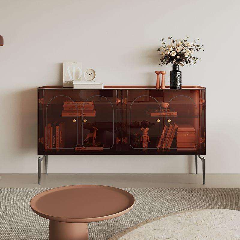 意式极餐边亚克玄关柜客厅边柜靠墙茶水柜酒IZV柜力收柜纳储简物