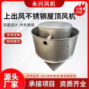 厂房通风换气屋风机出口上风屋顶IUZ集风机餐车装箱通顶风出机