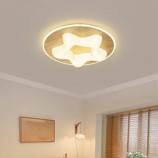 吸房顶男孩女孩卧室灯灯主卧约UFIled灯简现代间可爱灯具