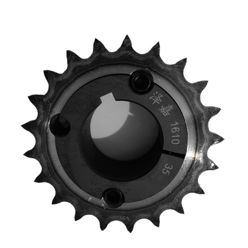 艾泽嘉AZ齿EJIA动链轮件设输送传备45钢轮锥套式链轮