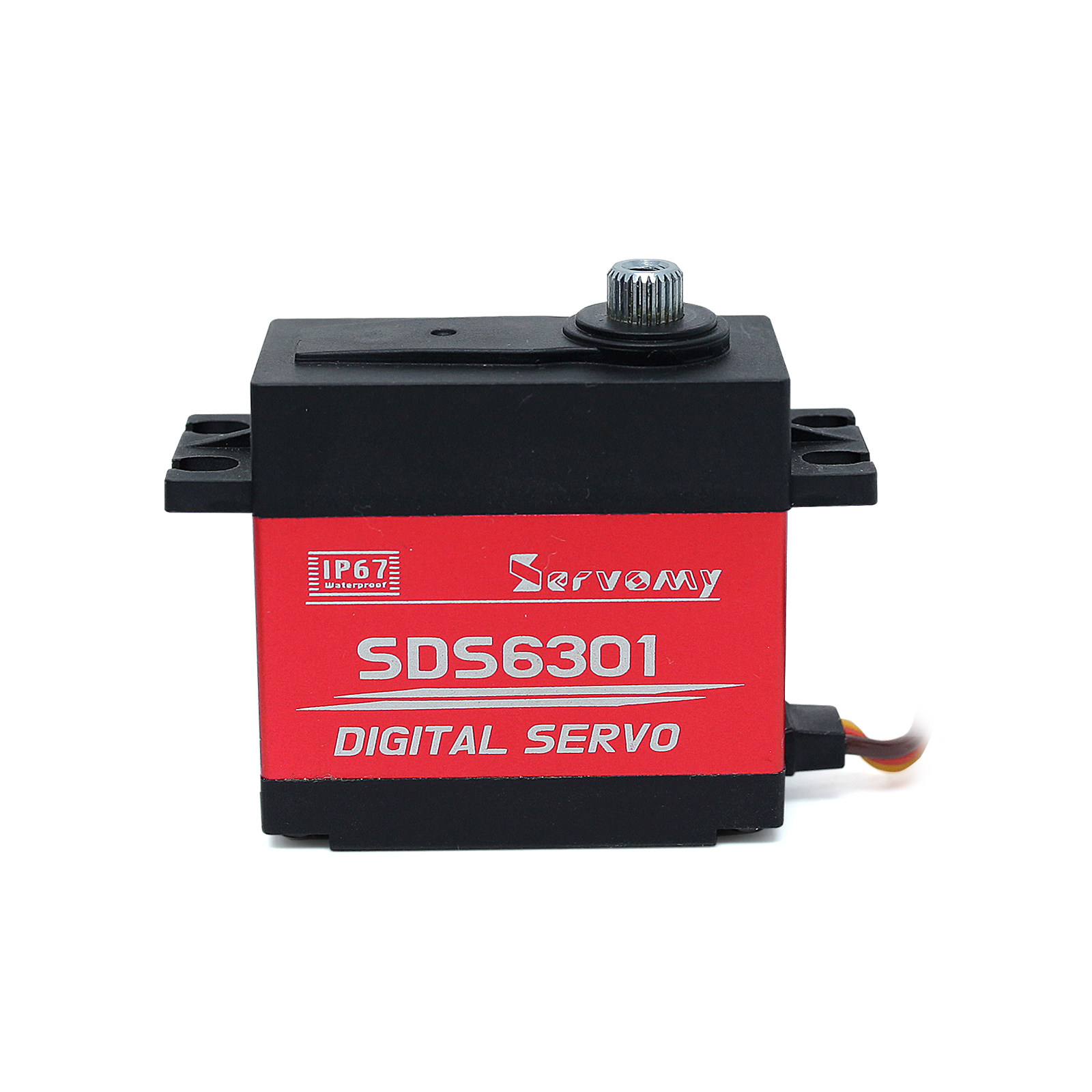 Servomy SDS6301-38KG金属标准舵机IP67防水高压顺滑996舵机同款