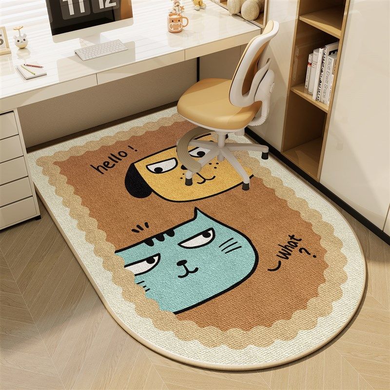 卧室电脑椅地垫家庭书房桌转椅防滑地毯儿童房书房桌拱形地垫,居家布艺,转椅地垫,淘宝优惠券,粉丝福利购,淘宝优惠卷