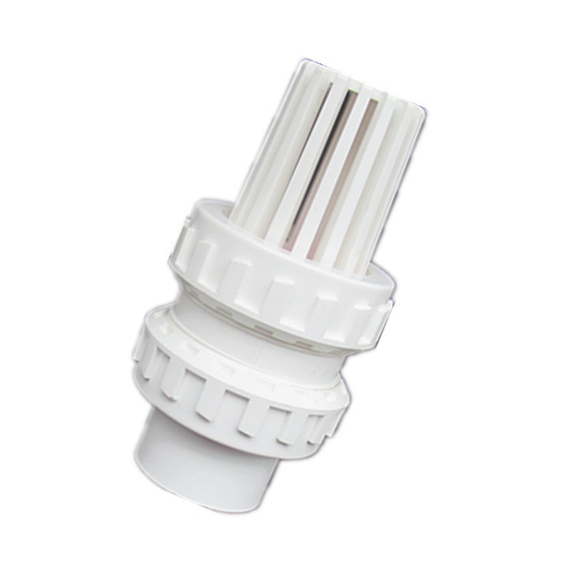 联塑PVC给水管配件快速接头底阀双活接球阀32 40 50 止回阀单向阀