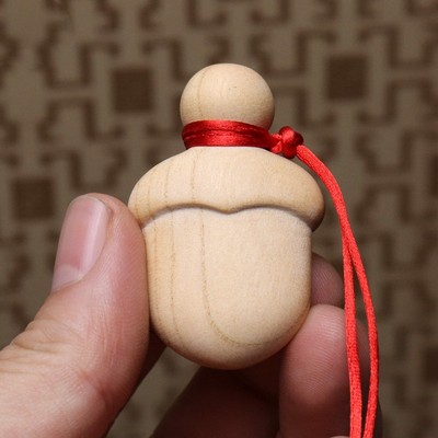 桃木尚方饱剑半手工婴儿儿童纯桃木挂件小李肥剑手把件木质工艺品