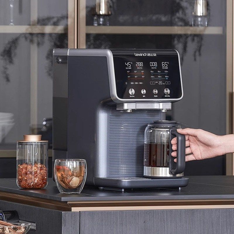 碧云泉G7净水器家用台式直饮一体机连供式厨下安装即热煮茶养生壶