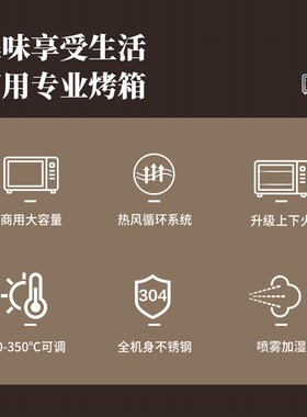 风炉平炉二合一烤箱私房烘焙热风循环电烤箱商用大容量发酵一体