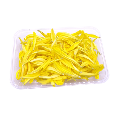 新鲜大黄菊花瓣西餐冷盒装日料
