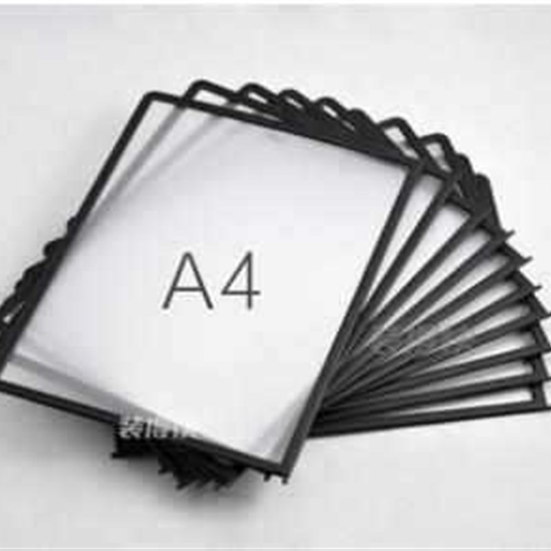 速发菜得快翻文文件架A4页件展示架桌面功能介绍装单展架牌宣传页