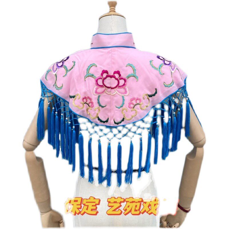 速发戏曲云肩 彩宫服装凤冠霞披青衣对披丫鬟小姐演出服汉服配件