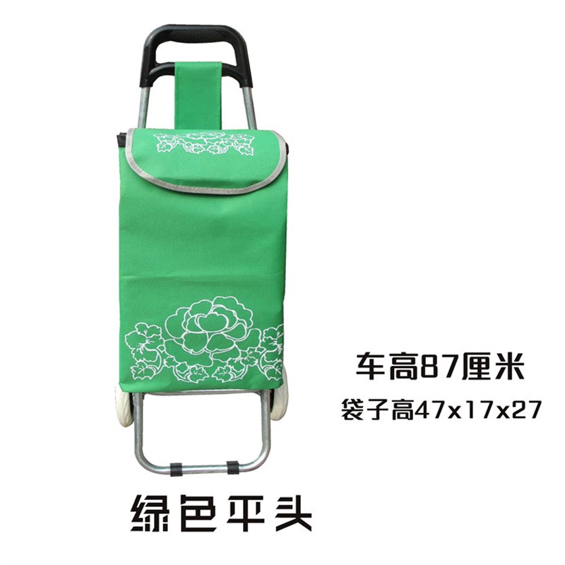 现货速发购物车礼品宣传 买菜车小拉车行李手拉车折叠小推车拖车