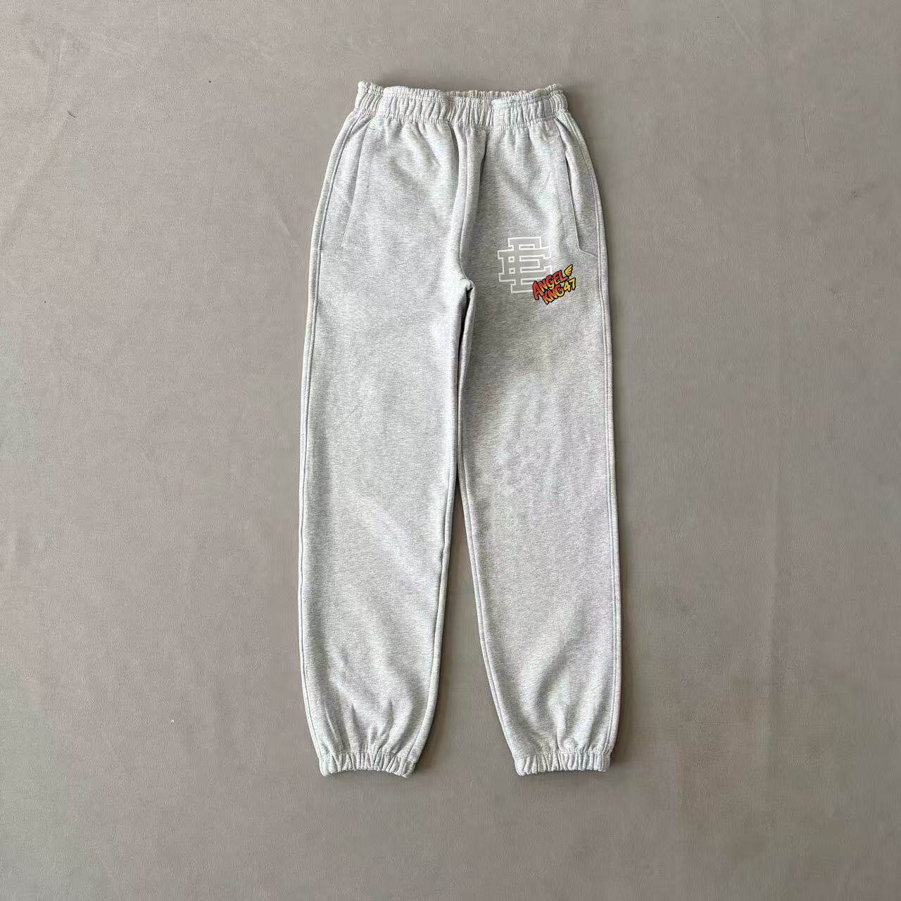 thumbnail for Angel King 24FW American Hoodie Basic Hoodie EE Sweatshirt Sweatpants Set Classic Basics