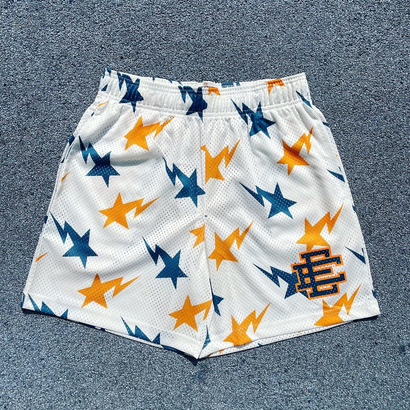 thumbnail for While supplies last! European and American EE sports shorts, beach shorts, hot pants, unisex versatile loose new arrival