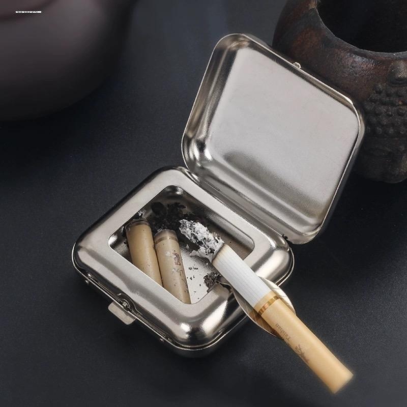 便携式日式烟灰缸携带口袋烟缸随