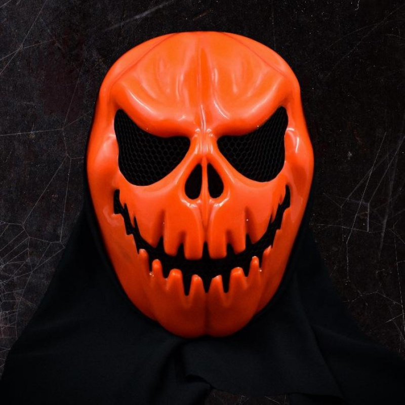 南瓜头万圣节面具头套全脸成人装