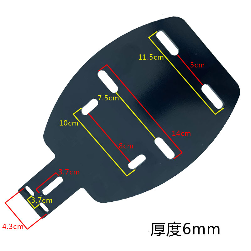 速发新国标延动款行车后货架尾箱简易自支架改装电瓶后尾备箱电长