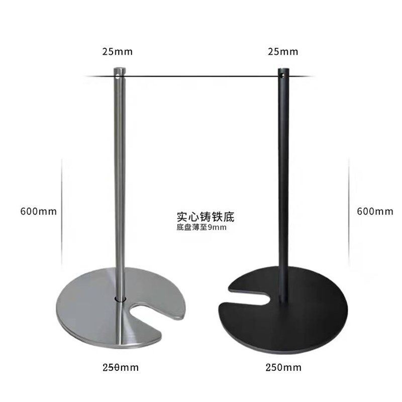 速发矮围栏博物馆画廊穿绳立柱 一米线围栏排队护栏栏杆座 小型防
