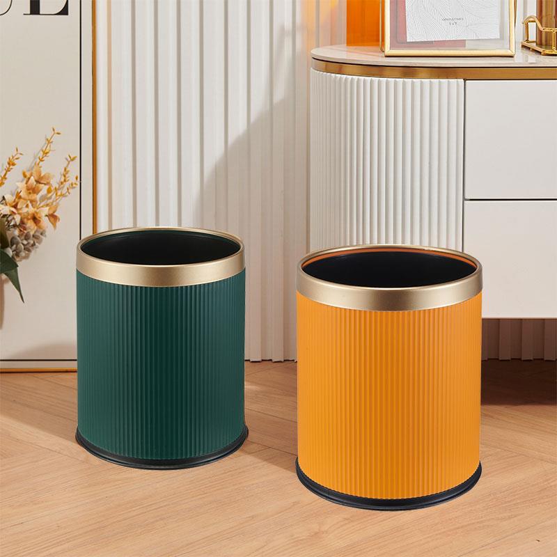 客厅垃圾桶可及豪华高端家居无盖简约现代厨房卧室双层内胆圆柱纸