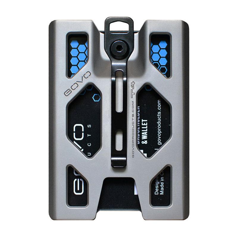 美国GOVO证件夹交通卡身份证卡包男款信用卡工作证件卡套高级挂绳