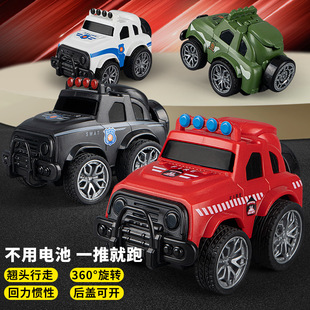 下单立减50 儿童特技360旋转赛车越野惯性益智模型玩具_XJ