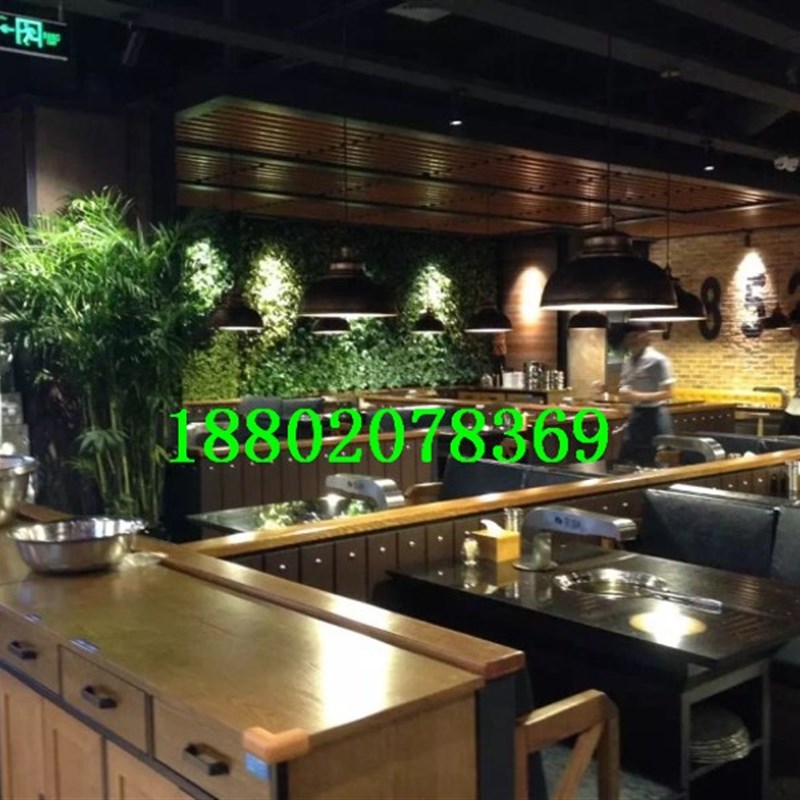 富腾餐厅酒楼铝方通吊顶天花木纹铝方通吊顶u型方通单色喷漆铝条