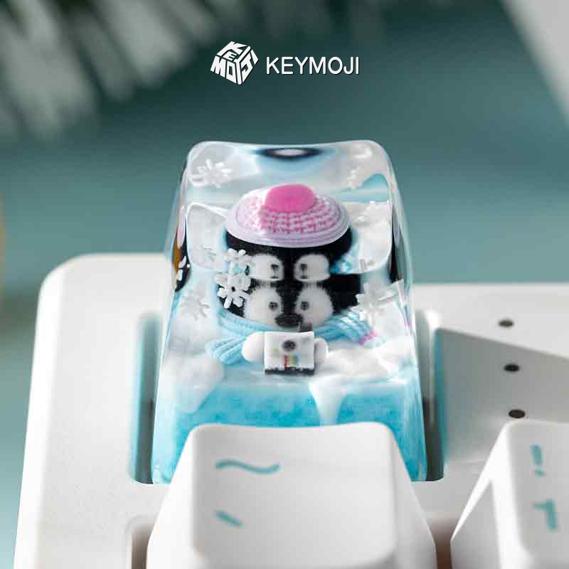 KEYMOJI冰雪世界主题单个键帽